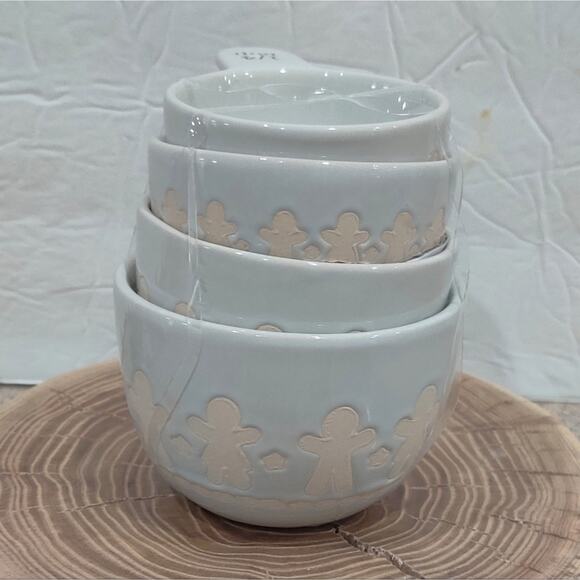 Neutral Tan Gingerbread Nesting Measuring Cups Ciroa Bakehouse Masterclass - Picture 13 of 16